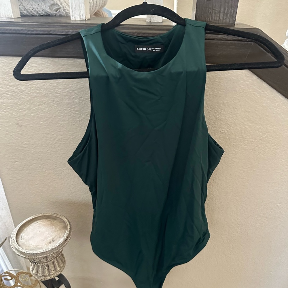 SHEIN Green Bodysuit